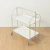 Pamono Dinett Serving Trolley from Bremshey, 1970s> Serving Bar Carts & Trolleys