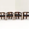 Pamono Dining Chairs by Lars Gangsø, Denmark, 1970s, Set of 6> Side Chairs & Dining Chairs