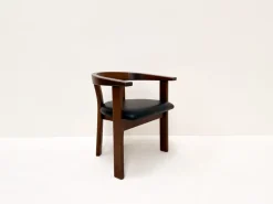 Pamono Dining Chairs by Lars Gangsø, Denmark, 1970s, Set of 6><noscript><img width=