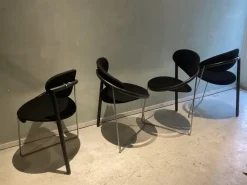 New Pamono Dining Chairs from Castelijn, Netherlands, 1980s, Set of 4