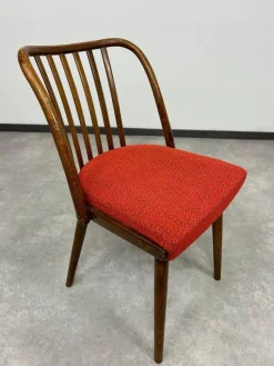 Pamono Dining Room Chairs attributed to Antonín Šuman for Ton, 1970s, Set of 4><noscript><img width=