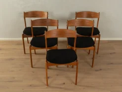 Pamono Dining Room Chairs by Erik Buch for O.D. Møbler, 1950s, Set of 5><noscript><img width=