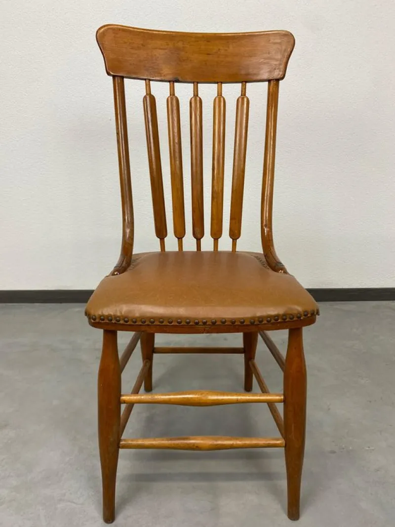 Hot Pamono Dining Room Chairs in style of Adolf Loos, 1890s, Set of 4