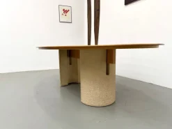 Pamono Dining Room Table by Giovanni Offredi for Saporiti Italia, 1970s><noscript><img width=
