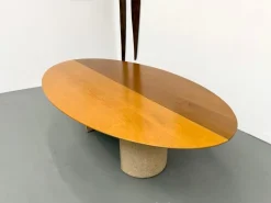 Pamono Dining Room Table by Giovanni Offredi for Saporiti Italia, 1970s><noscript><img width=