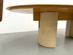 Pamono Dining Room Table by Giovanni Offredi for Saporiti Italia, 1970s><noscript><img width=