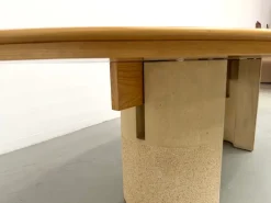 Pamono Dining Room Table by Giovanni Offredi for Saporiti Italia, 1970s><noscript><img width=