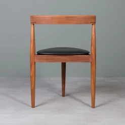 Pamono Dining Table & Roundette Chairs by Hans Olsen for Frem Røjle, Denmark, 1960s, Set of 5><noscript><img width=