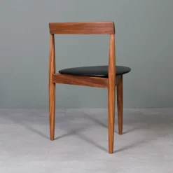 Pamono Dining Table & Roundette Chairs by Hans Olsen for Frem Røjle, Denmark, 1960s, Set of 5><noscript><img width=
