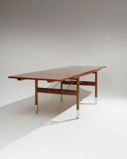 Pamono Dining Table by Robert Debiève, 1950s><noscript><img width=