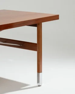 Pamono Dining Table by Robert Debiève, 1950s><noscript><img width=