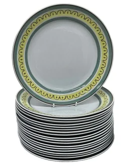 Best Pamono Dinner Service Kronenband from Arabia of Finland, 1960s, Set of 127