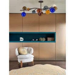 Pamono Dionysos Ceiling Lamp #12 by Emilie Lemardeley><noscript><img width=