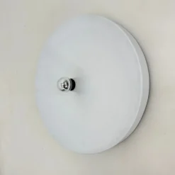 Pamono Disc Wall Sconce attributed to Charlotte Perriand for Les Arcs, 1970s