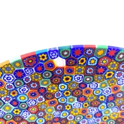 Pamono Display Plate with Multicolored Murrine from YourMurano><noscript><img width=