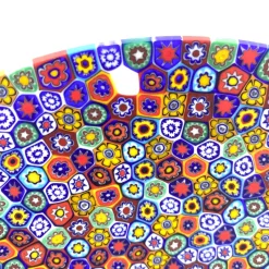 Pamono Display Plate with Multicolored Murrine from YourMurano><noscript><img width=