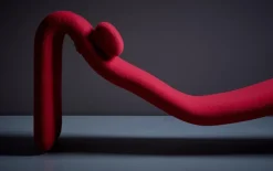 Pamono Djinn Chaise Lounge by Olivier Mourgue for Airborne, 1960s><noscript><img width=