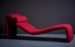 Pamono Djinn Chaise Lounge by Olivier Mourgue for Airborne, 1960s><noscript><img width=