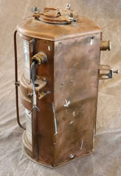 Outlet Pamono Dock Lens Boat Deck Light from Norton Sento, 1953