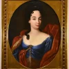 Pamono Domenico Parodi, Portrait of Anne Marie d'Orléans, 1730, Oil on Canvas, Framed> Old Masters|Classical