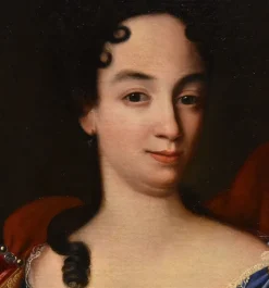 Pamono Domenico Parodi, Portrait of Anne Marie d'Orléans, 1730, Oil on Canvas, Framed><noscript><img width=