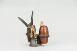 Discount Pamono Donkey Salt and Pepper Shaker Set by Walter Bosse for Hertha Baller, 1950s