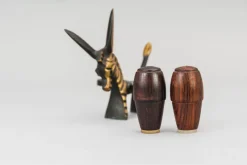 Discount Pamono Donkey Salt and Pepper Shaker Set by Walter Bosse for Hertha Baller, 1950s