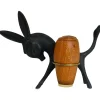 Pamono Donkey Salt and Pepper Shakers with Holder by Walter Bosse for Hertha Baller, Austria, 1950s, Set of 3> Salt & Pepper Shakers