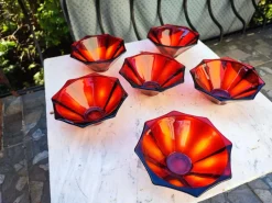 Pamono Dorota Salad Bowls by Drost for Ząbkowice Steelworks, 1976, Set of 6><noscript><img width=