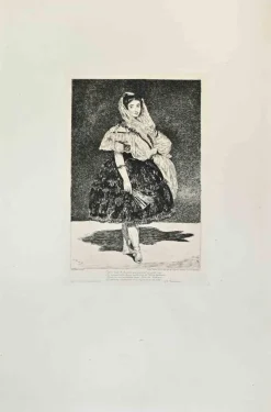 Discount Pamono Édouard Manet, Lola De Valence, Etching, 1862