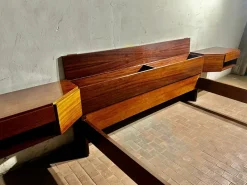 Online Pamono Double Bed in Rosewood, 1960s
