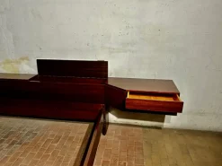 Online Pamono Double Bed in Rosewood, 1960s