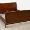 Pamono Double Bed in Walnut> Beds & Bedroom Sets