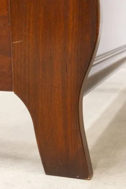 Pamono Double Bed in Walnut><noscript><img width=