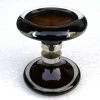 Pamono Double Door Handles in Murano Glass and Chrome, 1970s, Set of 2> Architectural Elements