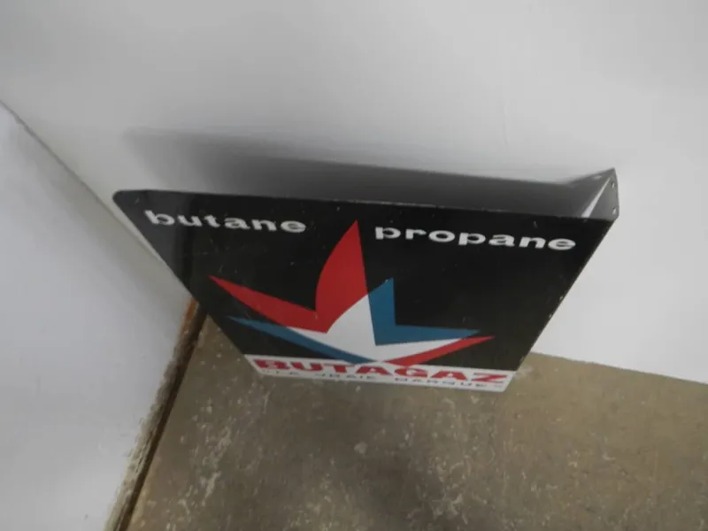 Pamono Double-Sided License Plate Butangas, 1970> Wall Decor