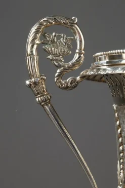 Pamono Drageoir or Candy Dish in Silver><noscript><img width=