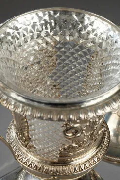 Pamono Drageoir or Candy Dish in Silver><noscript><img width=