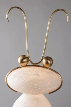 Pamono Dragonfly Floor Lamp Sculpture by Vincent Darré and Ludovic Clément d'Armont><noscript><img width=