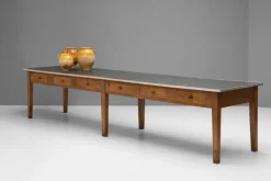 Pamono Drapers Shop Table, 1900s> Worktables & Workbenches