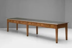 Pamono Drapers Shop Table, 1900s> Worktables & Workbenches