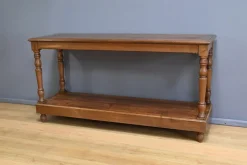 Pamono Drapers Table in Oak and Fir><noscript><img width=
