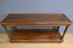 Pamono Drapers Table in Oak and Fir><noscript><img width=