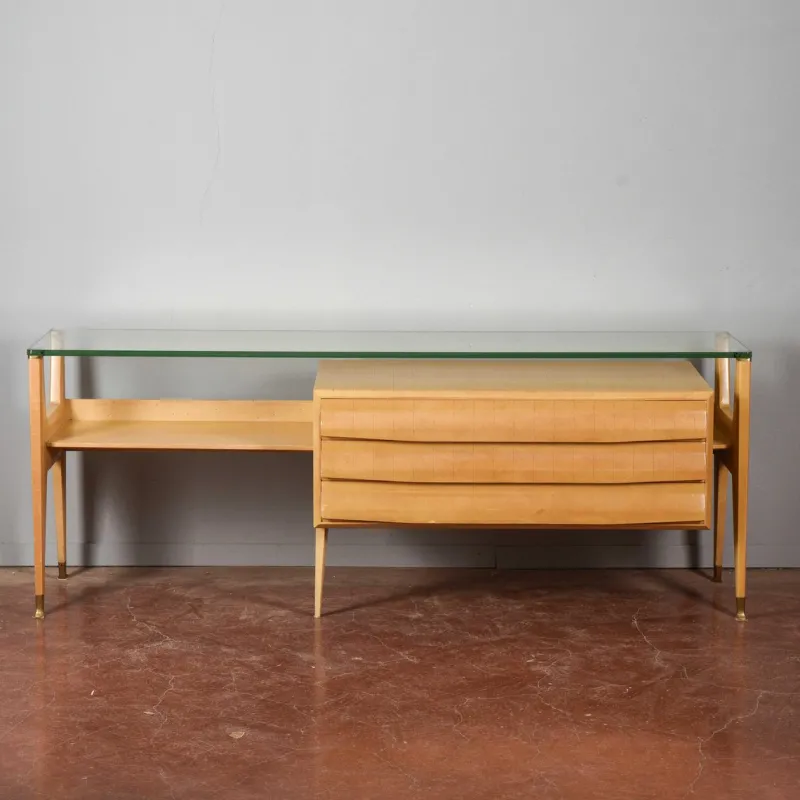 Best Pamono Dressing Table attributed to Vittori Dassi for Mobili Moderni La Permanente Cantù