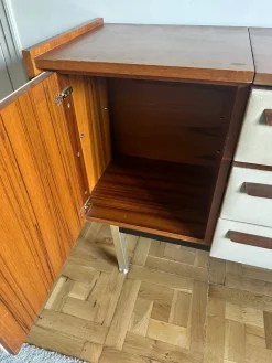 Pamono Dressing Table attributed to Roger Landault, 1960><noscript><img width=