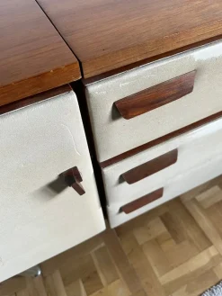 Pamono Dressing Table attributed to Roger Landault, 1960><noscript><img width=