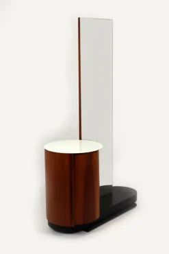 Pamono Dressing Table with Mirror by Jindrich Halabala for Up Zavody, 1940s><noscript><img width=