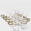 Clearance Pamono Drinking Glasses Set by Börge Lindau & Lindekrantz Orrefors, 1970, Set of 8