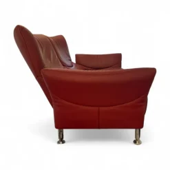 Sale Pamono DS 145 2-Seater Sofa in Red Leather from de Sede, 1990s