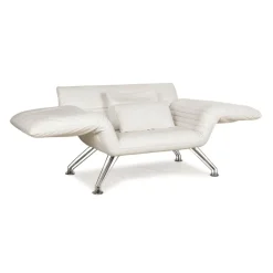 New Pamono DS 142 Wing Leather Daybed in White from de Sede